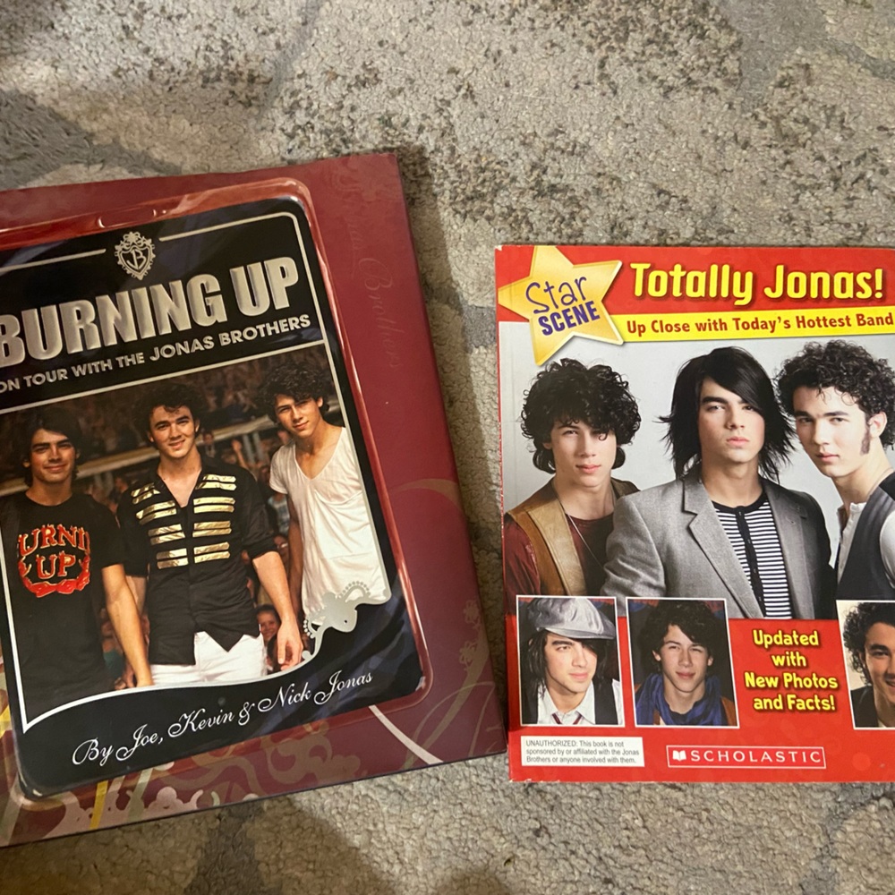 Jonas brothers books